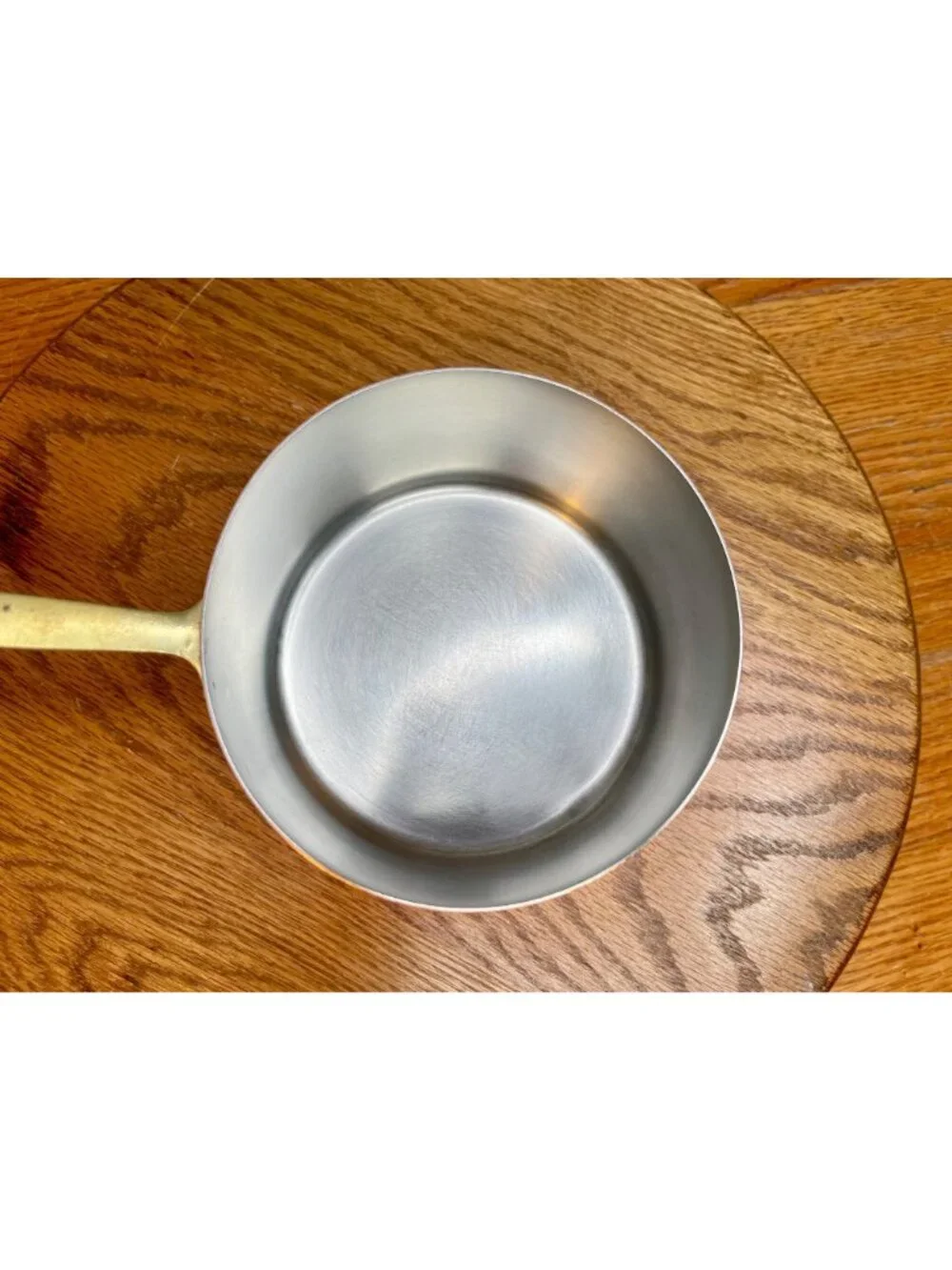 Vintage  Paul Revere Ware  1 quart  Copper Saucepan With Lid Bicentennial Brass
